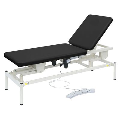 【軒先渡し】高田ベッド 2M電動リモス 25298100 ビニルレザー黒 TB-1516(60X180CM) 1台（直送品）