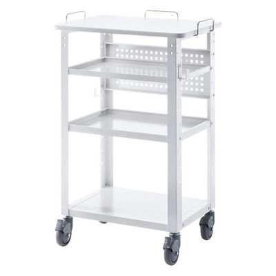 サンワサプライ マルチカート 幅640×奥行450×高さ983mm ホワイト RAC-FA8 1台（直送品）