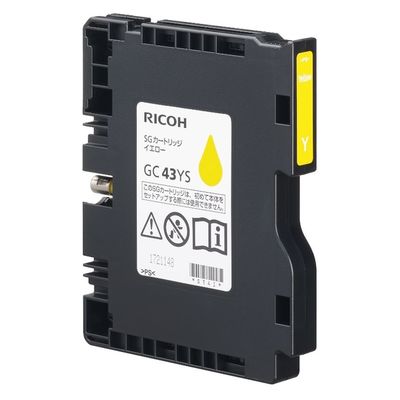 リコー（RICOH） 純正トナー GC 43YS イエロー 1本（直送品）