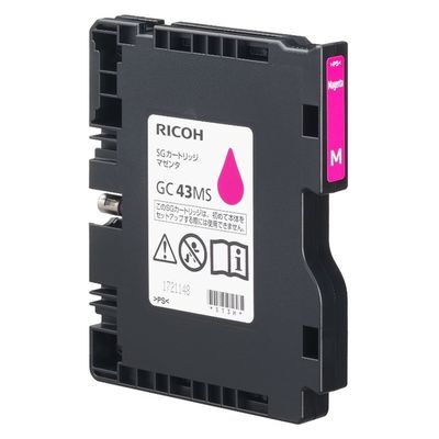 リコー（RICOH） 純正トナー GC 43MS マゼンタ 1本（直送品）