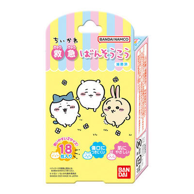 バンダイ 救急ばんそうこう チイカワ 4549660929819 1個(18枚)（直送品）