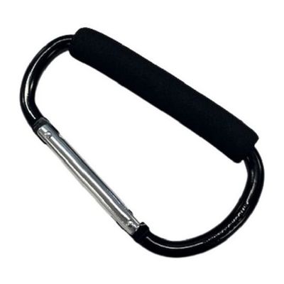 Trimate カラビナ 大 ブラック TR-KBN003-BK 1個 67-4918-87（直送品）