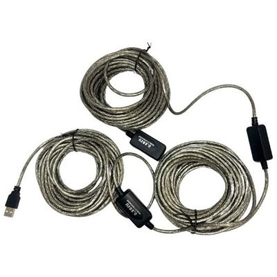 Trimate USB延長ケーブル 30m USB typeーA(オスーメス)USB2.0 TR-UEC30 1個 67-4921-64（直送品）