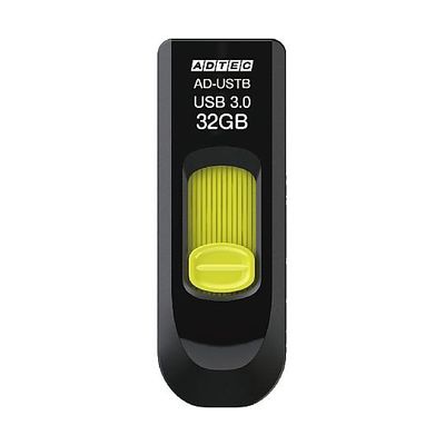 アドテック USB3.0 スライド式フラッシュメモリ 32GB AD-USTB32G-U3 1個 67-7459-50（直送品）