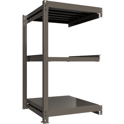 ICHIMAI 重量ボルトレスラック 段荷重1000Kg H1500×W900×D900 天地3段 連結グレー TH1000-539R3（直送品）