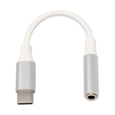 アイネックス USBーCオーディオ変換ケーブル 4極ヘッドセット用 ADV-129 1個 67-9238-42（直送品）