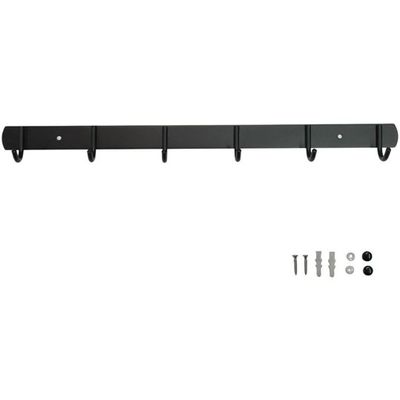 Trimate 壁面用ステンレスフック ブラック フック6本 TR-KF001-6 1個 67-4918-91（直送品）