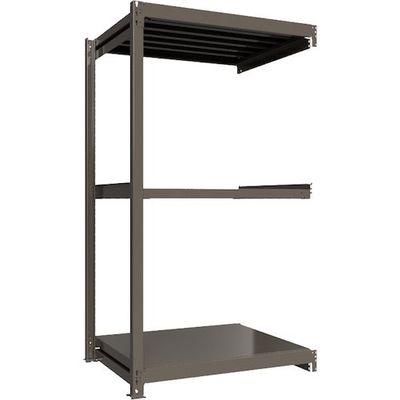 ICHIMAI 重量ボルトレスラック 段荷重1000Kg H2100×W1200×D900 天地3段 連結グレー TH1000-749R3（直送品）