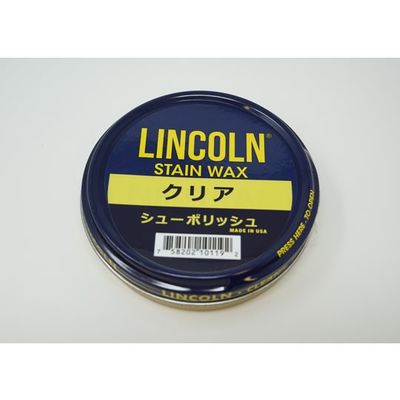 アズワン LINCOLN(リンカーン) シューポリッシュ クリア 60g 65-4358-46 1個（直送品）