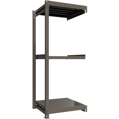 ICHIMAI 重量ボルトレスラック 段荷重1000Kg H2100×W900×D750 天地3段 連結グレー TH1000-737R3（直送品）