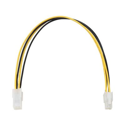 アイネックス ATX12V用電源延長ケーブル 30cm PX-007B 1個 67-9258-52（直送品）