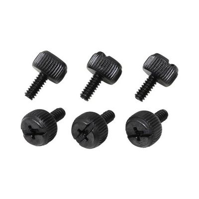 アイネックス ハンドルネジ インチタイプ ブラック PB-031A-BK 1個 67-9258-33（直送品）