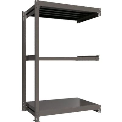 ICHIMAI 重量ボルトレスラック 段荷重1000Kg H1800×W1200×D750 天地3段 連結グレー TH1000-647R3（直送品）