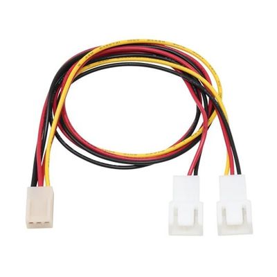 アイネックス ファン用二股電源ケーブル 29cm CA-086A 1個 67-9218-28（直送品）