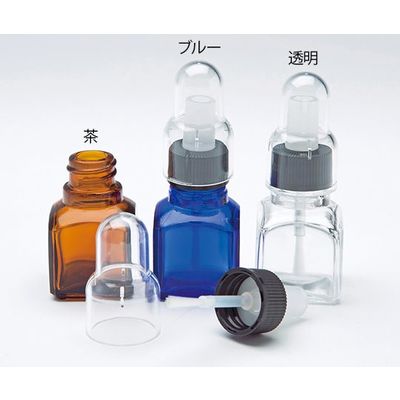 堀内製作所 ネジ付き薬瓶ハケ 透明 G-05 1個 63-6327-21（直送品）