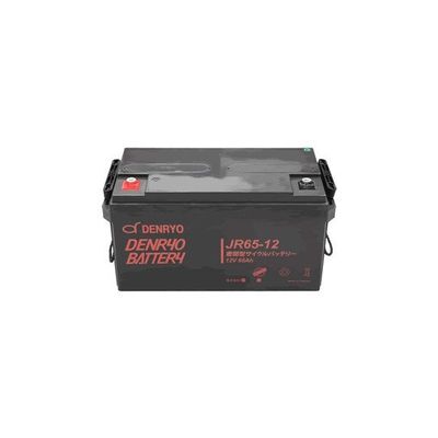 電菱 DENRYO BATTERY JR65-12 1台 63-3422-12（直送品）