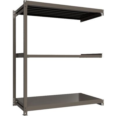 ICHIMAI 重量ボルトレスラック 段荷重1000Kg H2100×W1800×D900 天地3段 連結グレー TH1000-769R3（直送品）