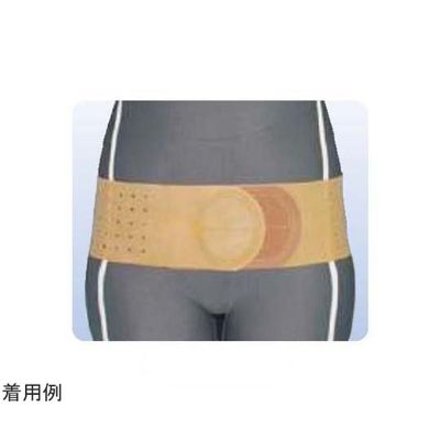 アシスト デラックス骨盤ベルト ブラウン LL 01682 1本 68-4060-30（直送品）