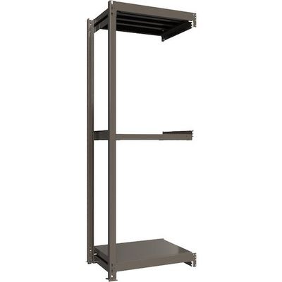 ICHIMAI 重量ボルトレスラック 段荷重1000Kg H2400×W900×D600 天地3段 連結グレー TH1000-836R3（直送品）