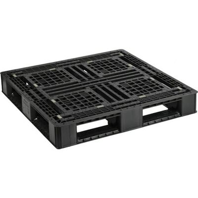 日本プラパレット NPC プラスチックパレットFAー1010RR 片面四方差し 黒 FA-1010RR 1枚 432-8344（直送品）