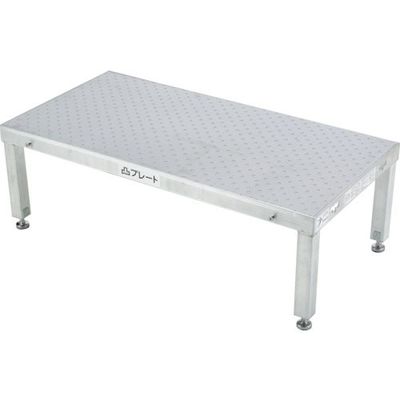 アルインコ 低床作業台(連結式・凸プレート) LFP LFP-0904G 1台 362-6000（直送品）