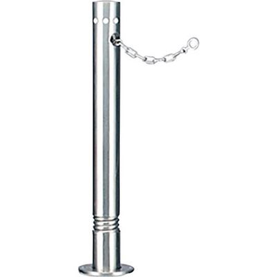 カネソウ 車止め ステンレス製固定式 スプリング付 Uシリーズ UK0770SC 1本 259-6314（直送品）