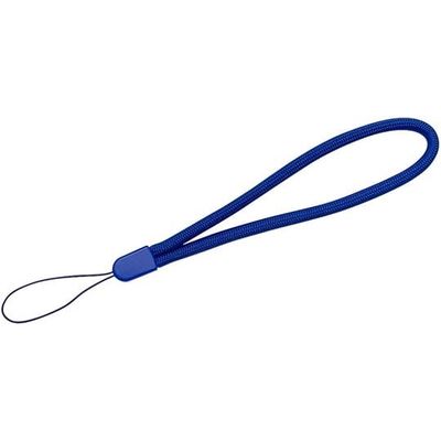 Trimate シンプル丸紐ストラップ ブルー TR-STP004-BL 1個 67-4920-82（直送品）