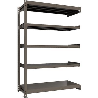 ICHIMAI 重量ボルトレスラック 段荷重1000Kg H2100×W1500×D600 天地5段 連結グレー TH1000-756R5（直送品）