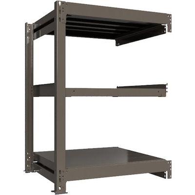 ICHIMAI 重量ボルトレスラック 段荷重1000Kg H1200×W900×D750 天地3段 連結グレー TH1000-437R3（直送品）