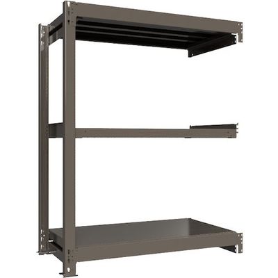 ICHIMAI 重量ボルトレスラック 段荷重1000Kg H1500×W1200×D600 天地3段 連結グレー TH1000-546R3（直送品）