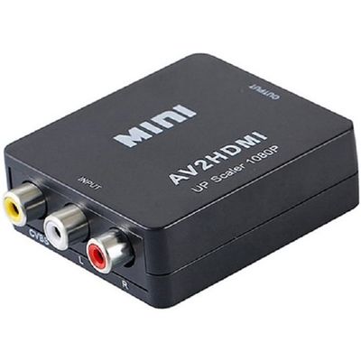 Trimate RCA(赤・白・黄)to HDMI 変換コンバーター TR-RHD001-BK 1個 67-4920-60（直送品）