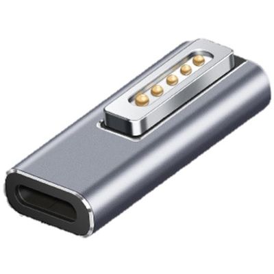 Trimate USB TypeーC to MageSafe2 変換アダプタ PD対応 充電用 TR-MS001-SV 1個（直送品）