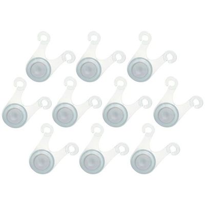 Trimate LEDロープライト ホワイト 10個入 TR-ROL010-WH 1セット(10個) 67-4920-67（直送品）