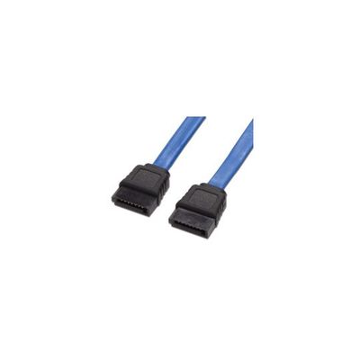 アイネックス シリアルATAケーブル ブルー 20cm SAT-3002BL 1個 67-9266-67（直送品）
