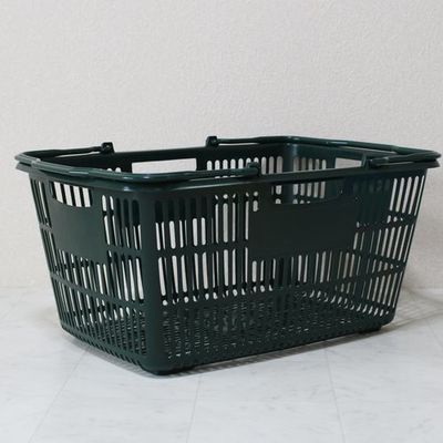 大和産業 買い物かご SBー33 エバーグリーン 10個セット SB-33-EGR-10P 1セット(10個) 538-1875（直送品）