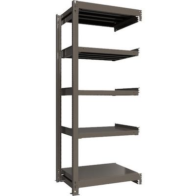 ICHIMAI 重量ボルトレスラック 段荷重1000Kg H2100×W900×D600 天地5段 連結グレー TH1000-736R5（直送品）