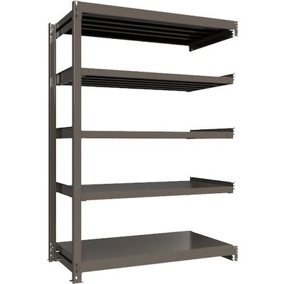 ICHIMAI 重量ボルトレスラック 段荷重1000Kg H2100×W1500×D750 天地5段 連結グレー TH1000-757R5（直送品）