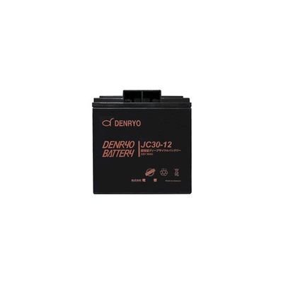 電菱 DENRYO BATTERY JC30-12 1台 63-3422-06（直送品）