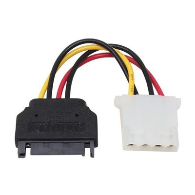 アイネックス 電源変換ケーブル 6.5cm SA-075B 1個 67-9266-64（直送品）