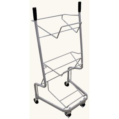 大和産業 3段バスケットワゴン YBW 1台 537-8598（直送品）