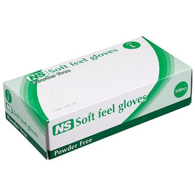 日昭産業 ソフトフィールグローブ Lサイズ 100枚×20箱入 19138 1枚(2000枚) 68-0501-54（直送品）