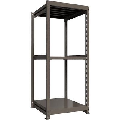 ICHIMAI 重量ボルトレスラック 段荷重1000Kg H2100×W900×D900 天地3段 単体グレー TH1000-739T3（直送品）