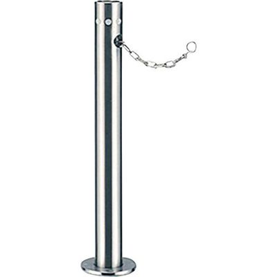 カネソウ 車止め ステンレス製固定式 Uシリーズ UK1170C 1本 259-4806（直送品）