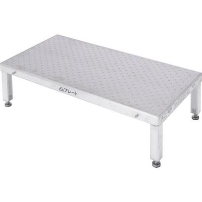 アルインコ 低床作業台(連結式・凸プレート) LFP LFP-0904T 1台 363-4042（直送品）