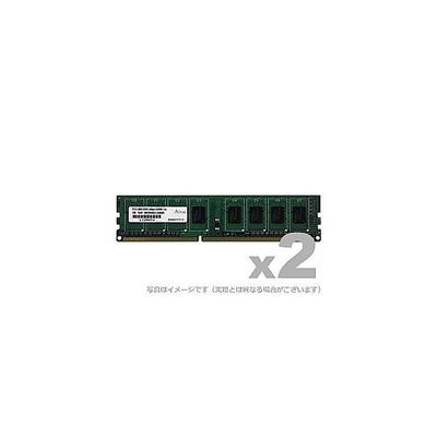 DOS/V用 PC3ー8500(DDR3ー1066)240Pin UnbufferedDIMM 2GB ADS8500D-2GW 1個（直送品）
