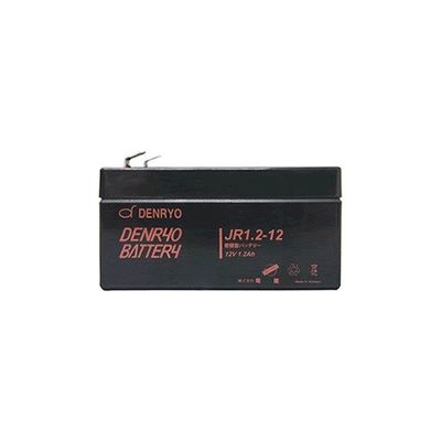 電菱 DENRYO BATTERY JR1.2-12 1台 63-3421-95（直送品）