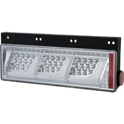 小糸 右 クリアVer ノーマルターン トラック用オールLEDリアコンビネーションランプ 3連タイプ LEDRCL-24LC 1台（直送品）