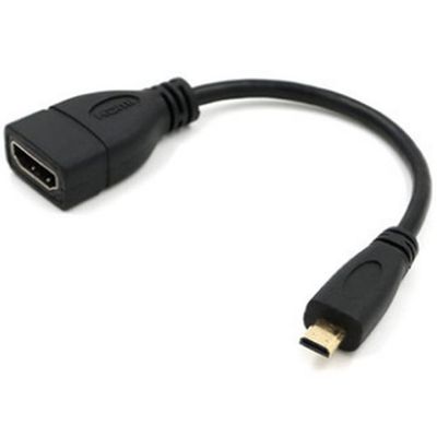 Trimate マイクロHDMI to HDMI 変換ケーブル TR-MHC001 1個 67-4919-82（直送品）