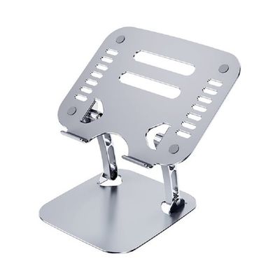 Trimate ノートパソコン・タブレットスタンド 折りたたみ式 アルミ合金製 シルバー TRM-ST001 1個 67-4920-10（直送品）