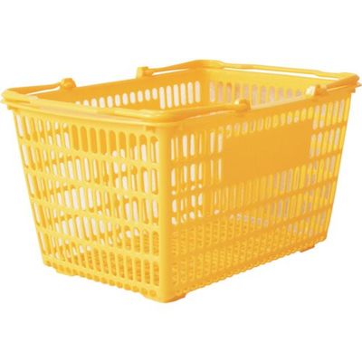 大和産業 買い物かご SLー7 イエロー SL-7-YE 1個 538-1877（直送品）